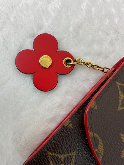 PRE-LOVED EMELIE MONOGRAM BLOOM FLOWER