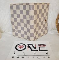 LOUIS VUITTON PRE-LOVED DAMIER AZUR AGENDA