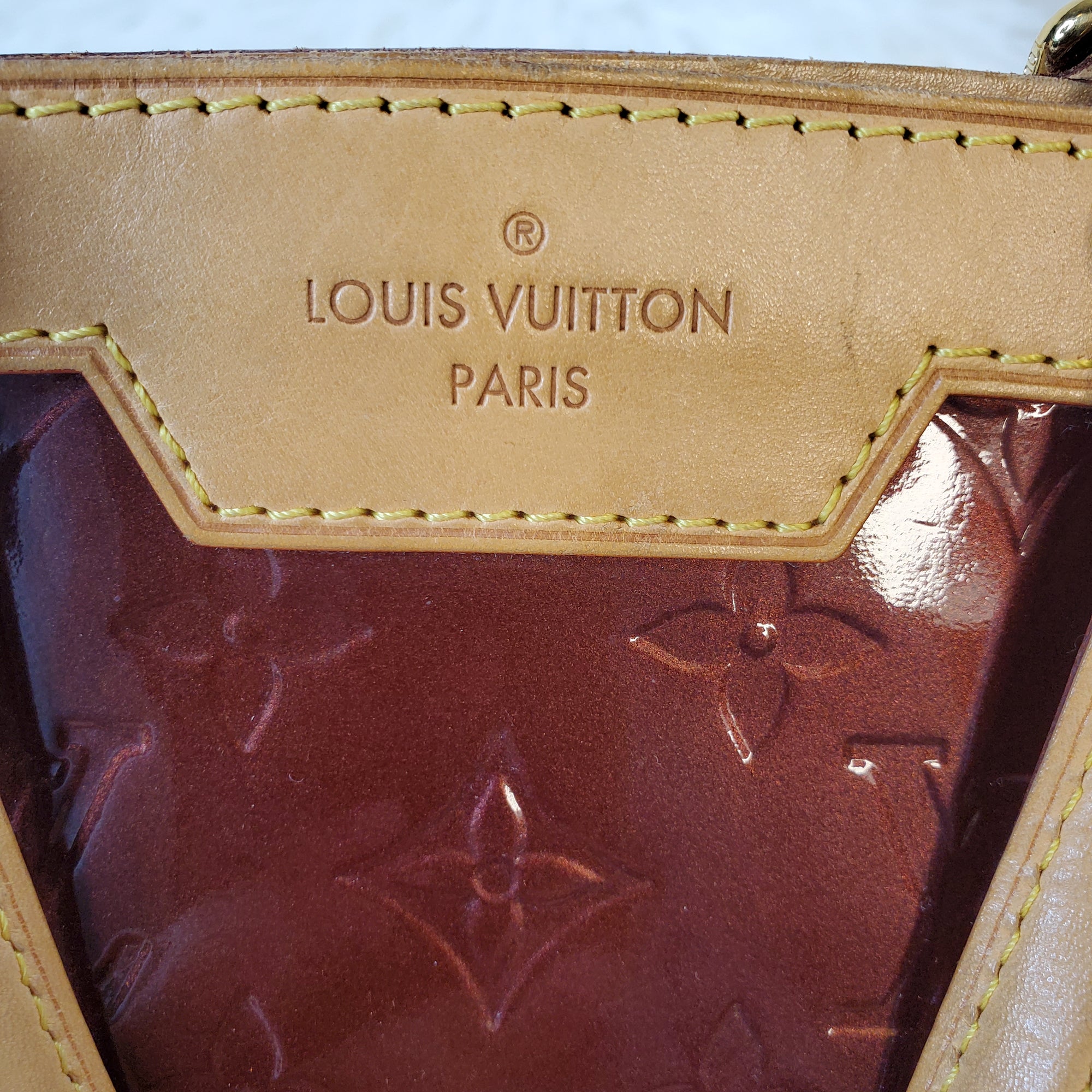 Louis Vuitton Perle Monogram Vernis Brea GM ○ Labellov ○ Buy and