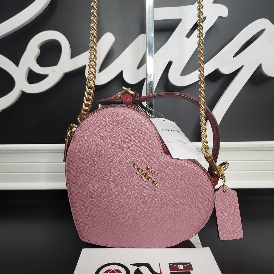 NEW Coach heart bag limited edition