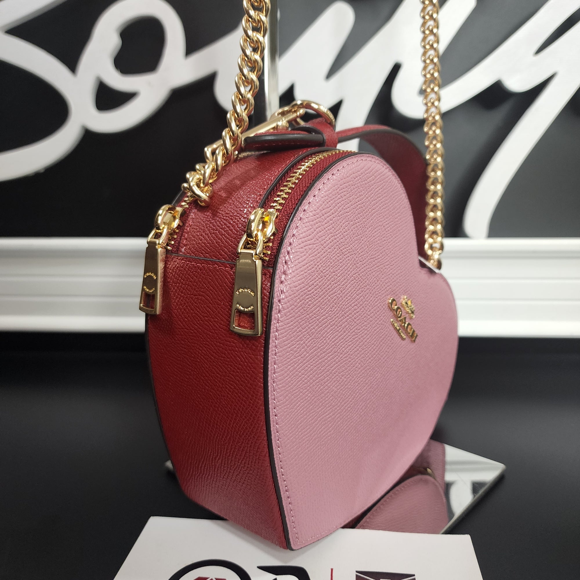 NEW COACH HEART BAG LIMITED EDITION - OneLine Boutique