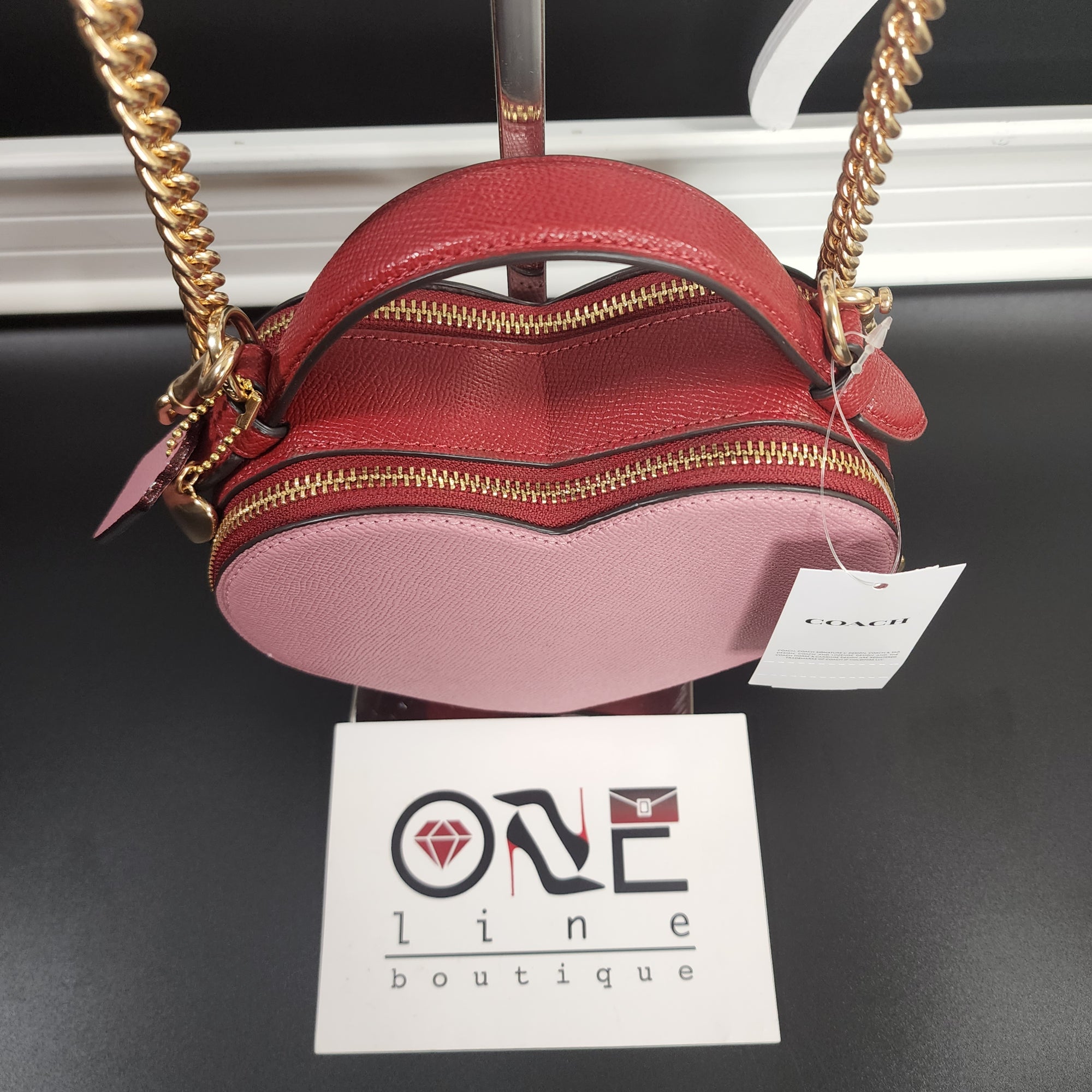 NEW COACH HEART BAG LIMITED EDITION