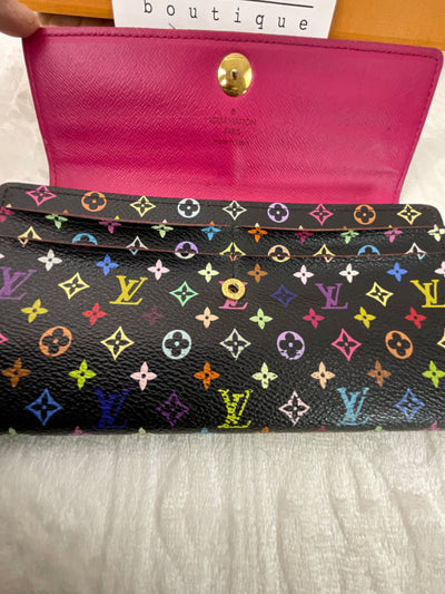 PRE-LOVED MULTICOLOR SARAH WALLET